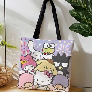 SANRIO Hello Kitty & Friends Lavender Tote Bag (BRAND-NEW & SUPER CUTE!)